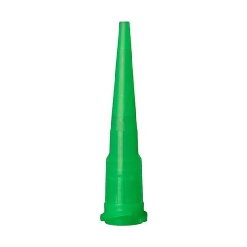 Jensen Tapered-Tip 18-Gauge Dispensing Tips (Push-On & Luer-Lock) -1.25-inch