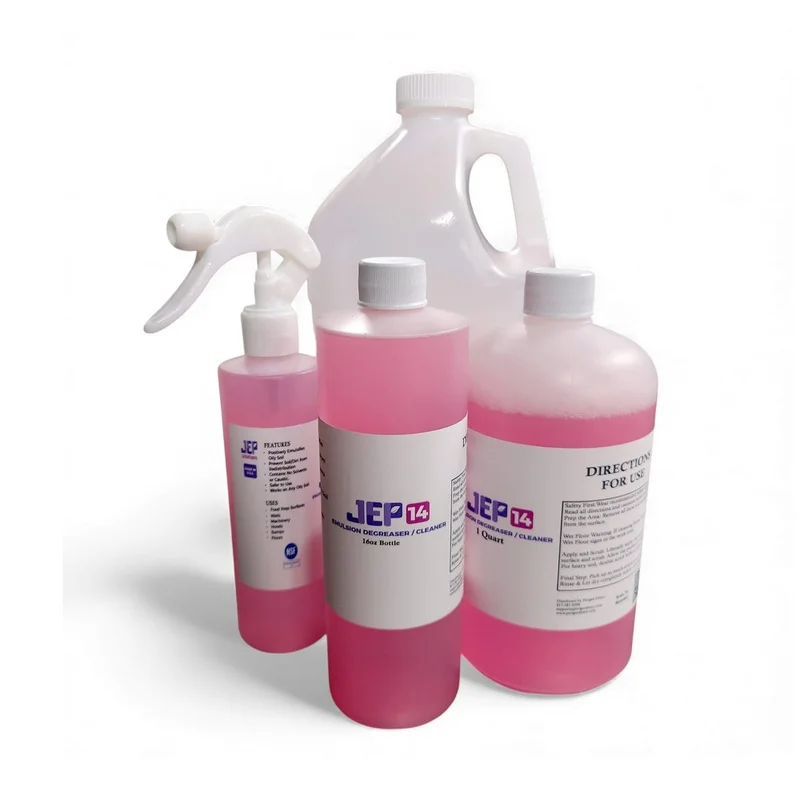 JEP-14 Heavy Duty Degreaser Cleaner Non-Caustic Non-Toxic Emulsifying USDA A1 Rated Safe for Food & Processing Equipment (NSF A-1)