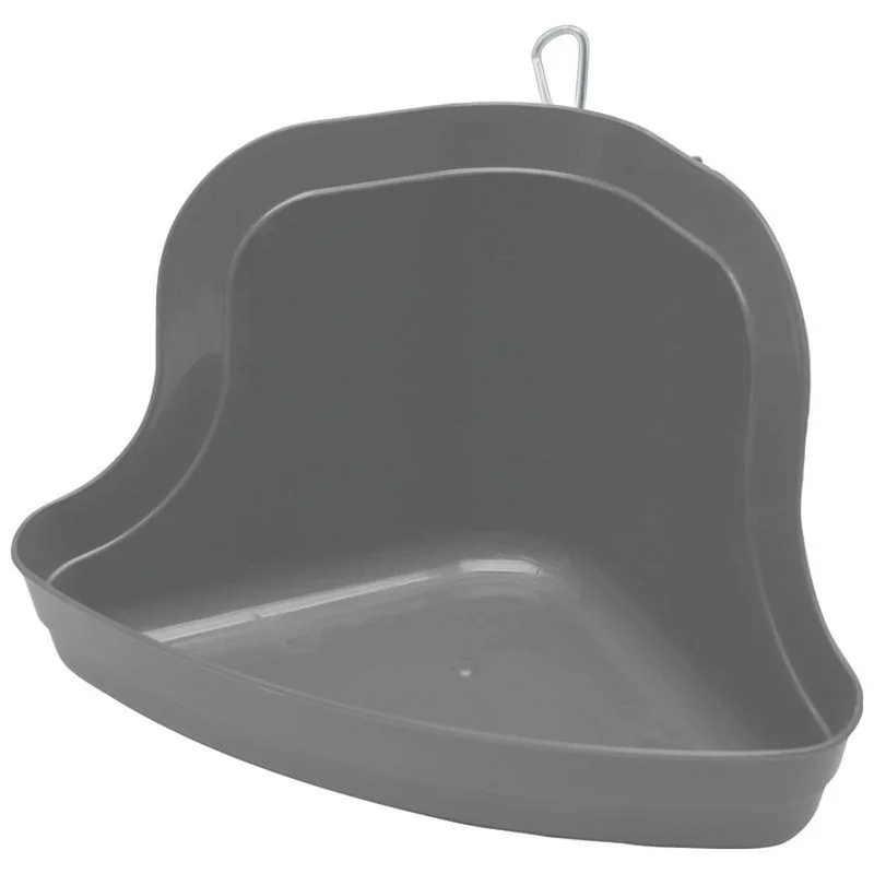 KAYTEE TALL CORNER LITTER PAN WITH QUICK LOCK ASSORTED