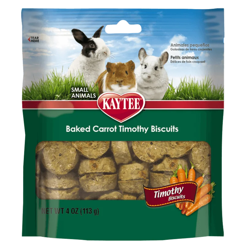 Kaytee Timothy Biscuits Baked Carrot Treat