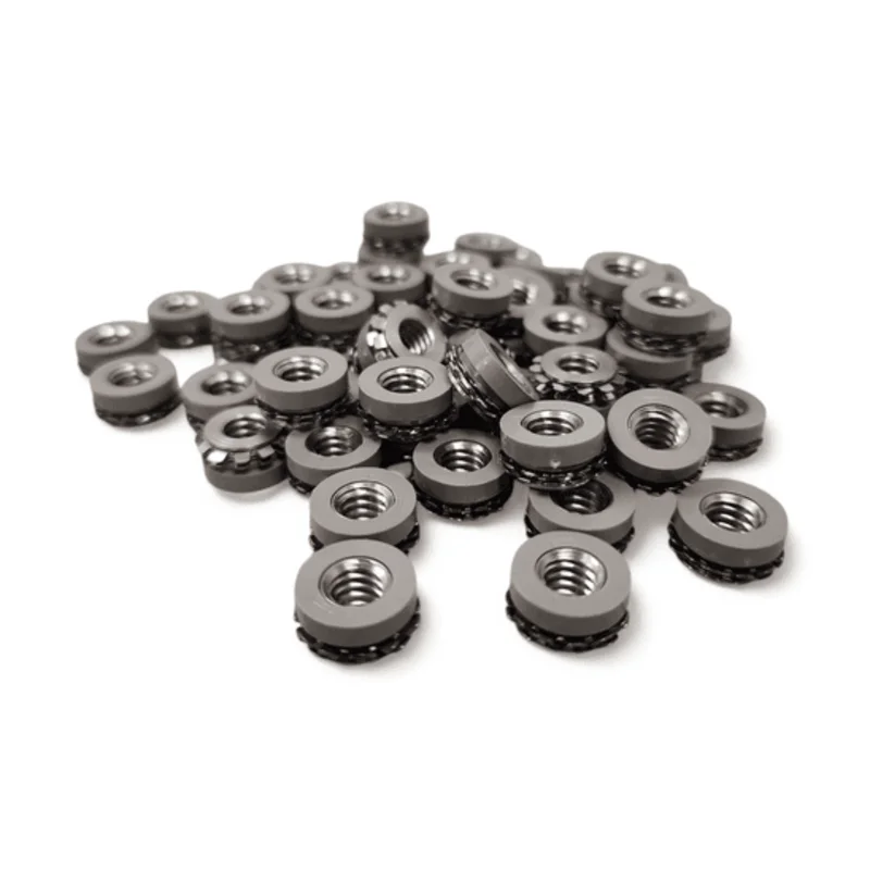 Keep-Nut Press-In Self-Anchoring Inserts (invisible hidden anchors)