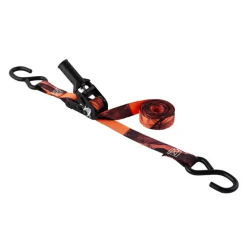 Keeper 12' Ratchet Tie-Down Blaze Camo Blaze Camo