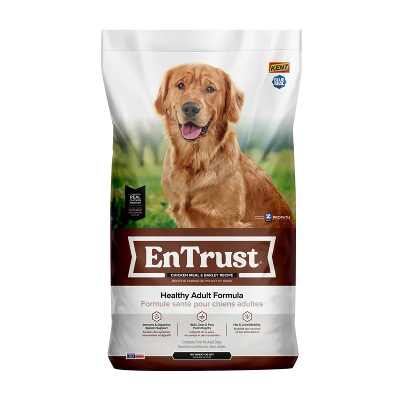 Kent Blue Seal EnTrust Healthy Adult Chicken Meal & Barley Recipe Dog Food