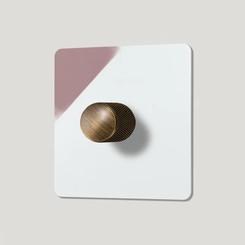 KEPLER 1G Paintable Dimmer Switch - Antique Brass