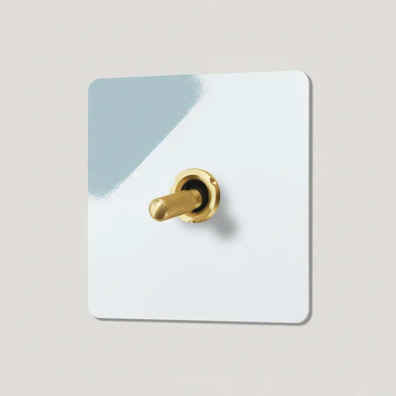 KEPLER 1G Paintable Toggle - Brass