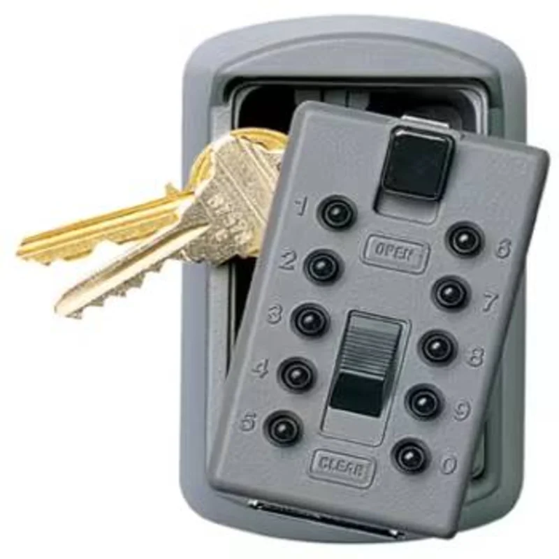 Keysafe Slimline 2-Key Pushbutton Titanium