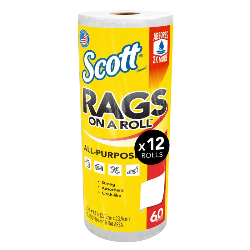 Kimberly-Clark Scott Rags On A Roll