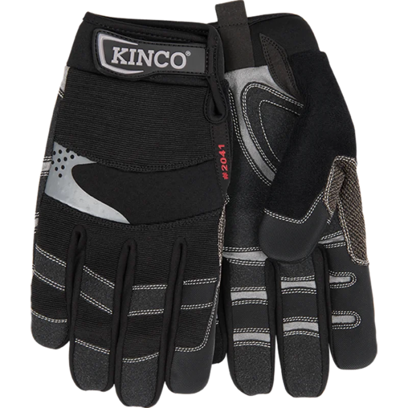 Kinco Kincopro General Synthetic With Pull-Strap Extra Large, Black Black