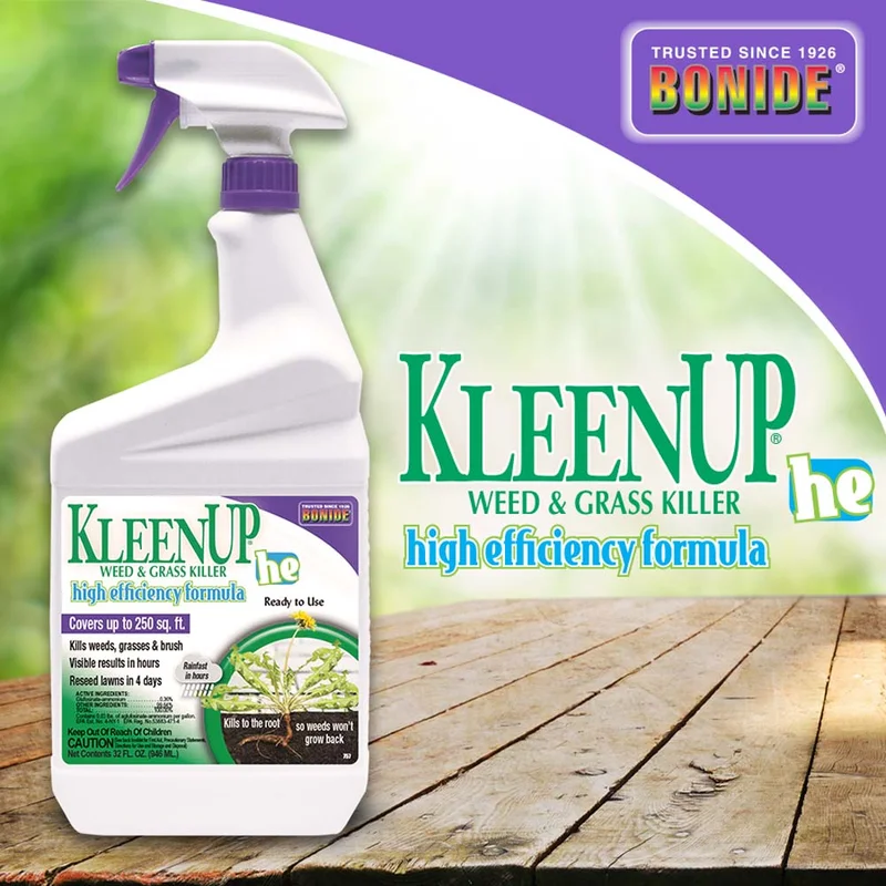 KleenUp HE High Efficiency Weed & Grass Killer RTU