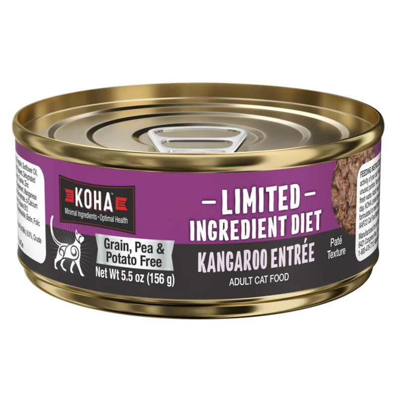Koha Kangaroo Cat Food: Limited Ingredient Diet Kangaroo for Cats