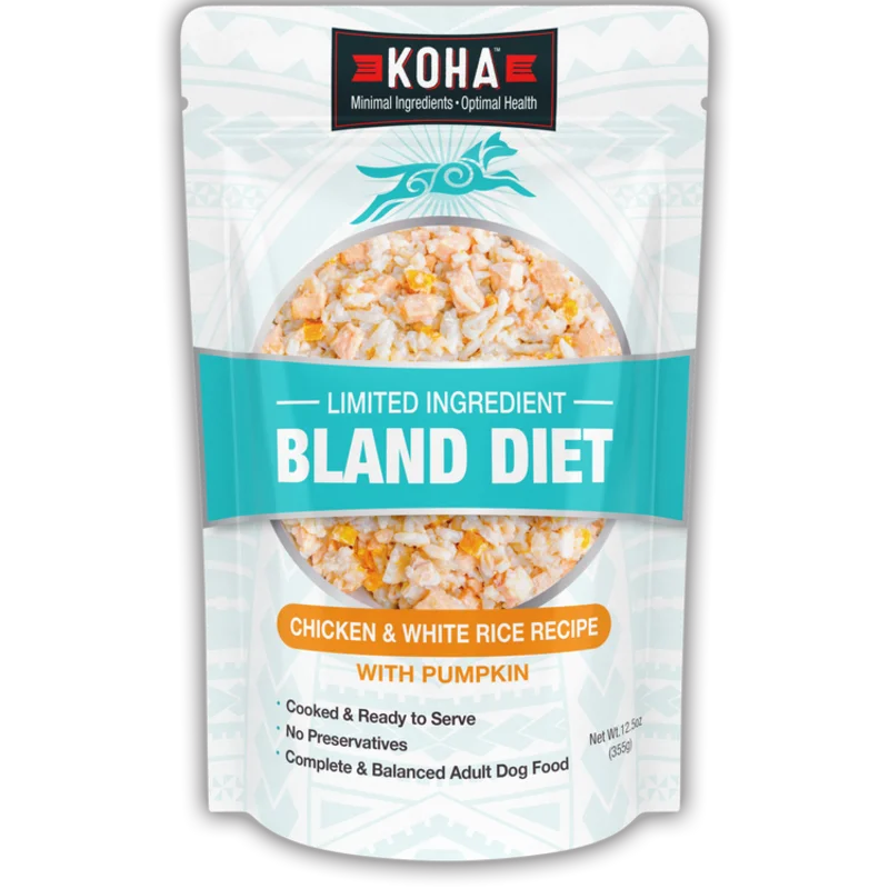 Koha Limited Ingredient Bland Diet Chicken & White Rice Recipe for Dogs