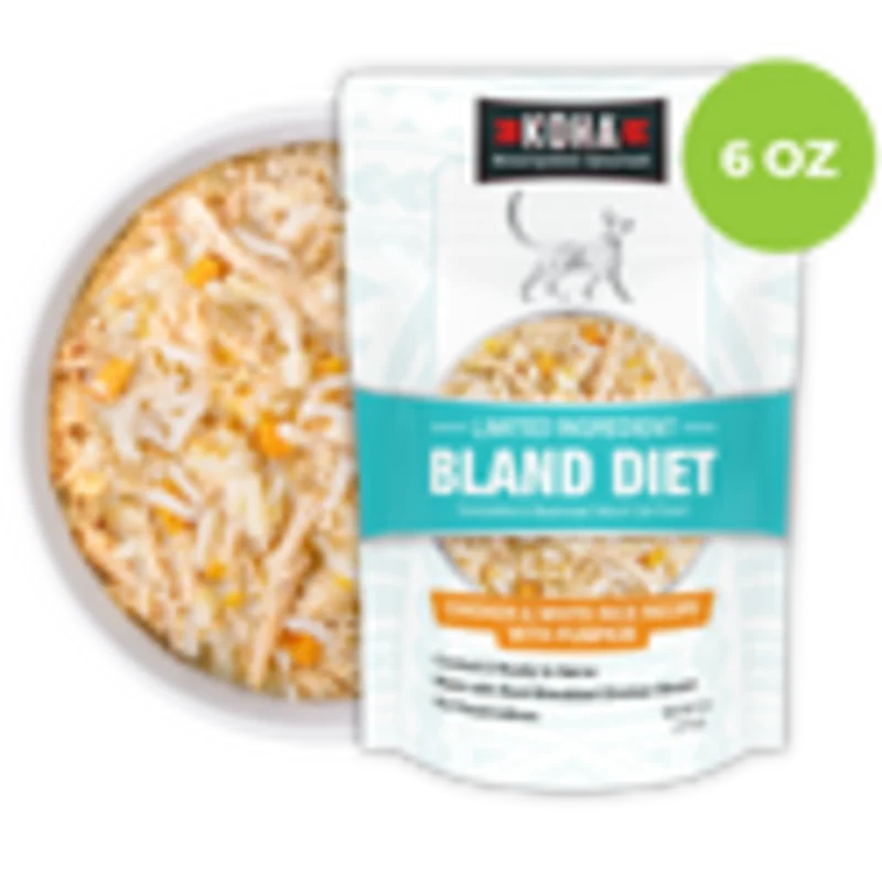 Koha Limited Ingredient Bland Diet Wet Food Chicken & Rice Recipe for Cats
