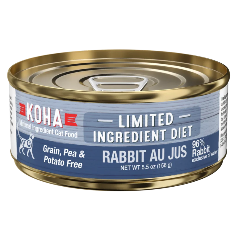 Koha Limited Ingredient Diet Rabbit Au Jus for Cats