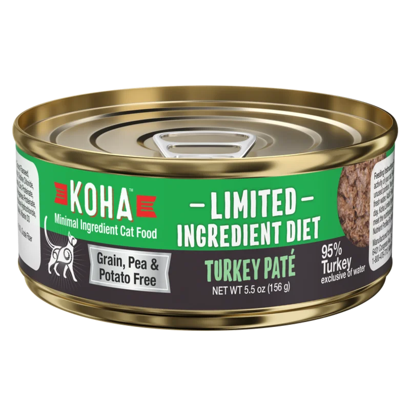 Koha Limited Ingredient Diet Turkey Pt for Cats