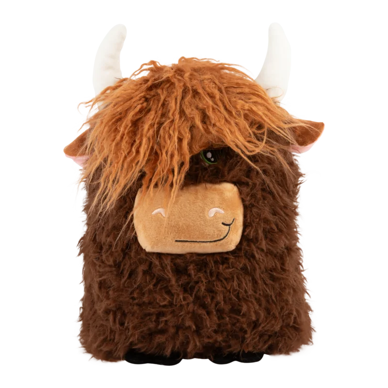 KONG Comfort Jumbo Highland Cow Assorted Dog Toy