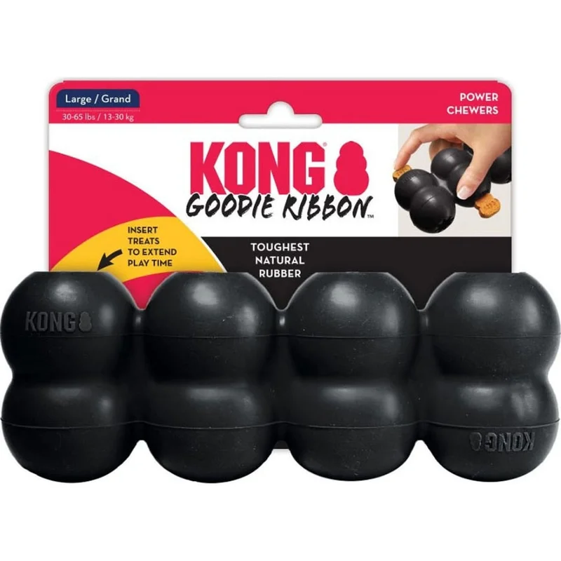 KONG EXTREME GOODIE RIBBON BLACK