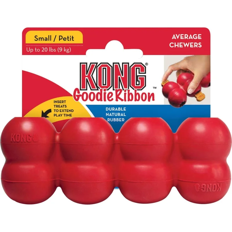 KONG GOODIE RIBBON RED