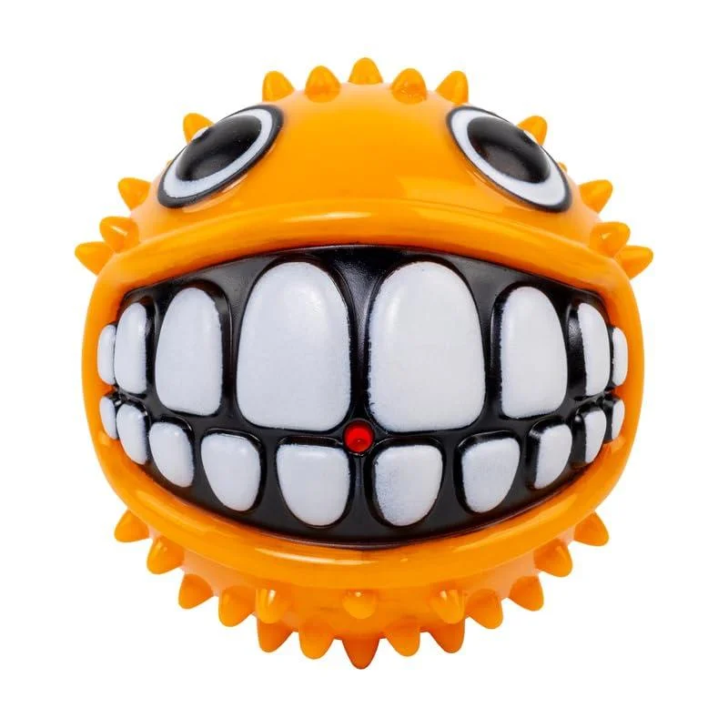 KONG Grinz Puffer Fish Dog Toy