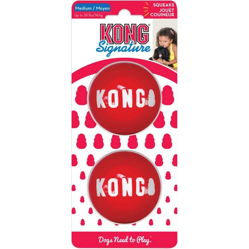 KONG SIGNATURE BALL RED