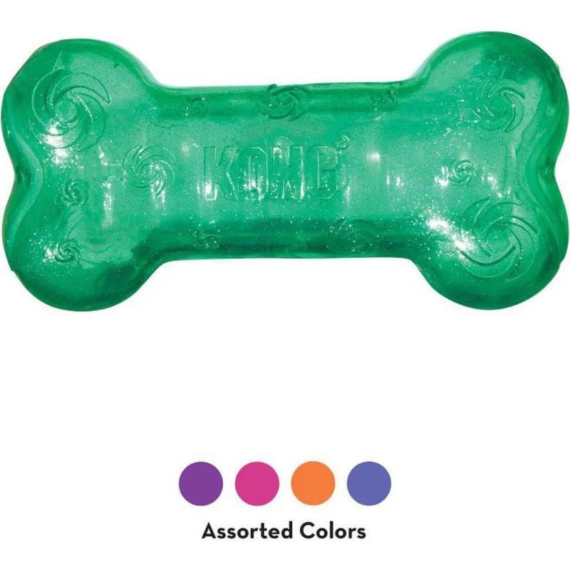 KONG SQUEEZZ CRACKLE BONE ASSORTED