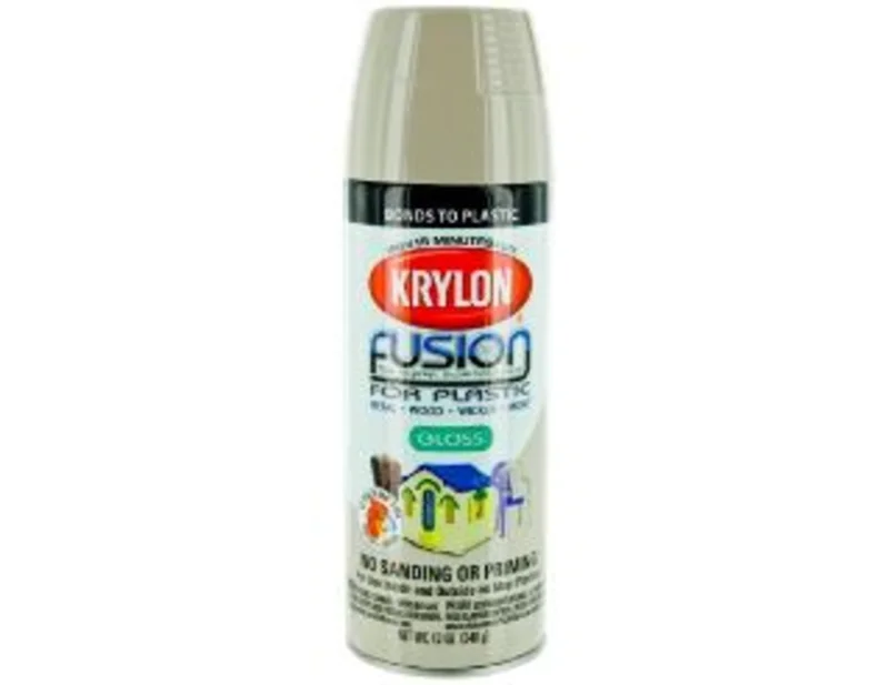 Krylon Fusion Plastic Paint Spray Paint Flat Black