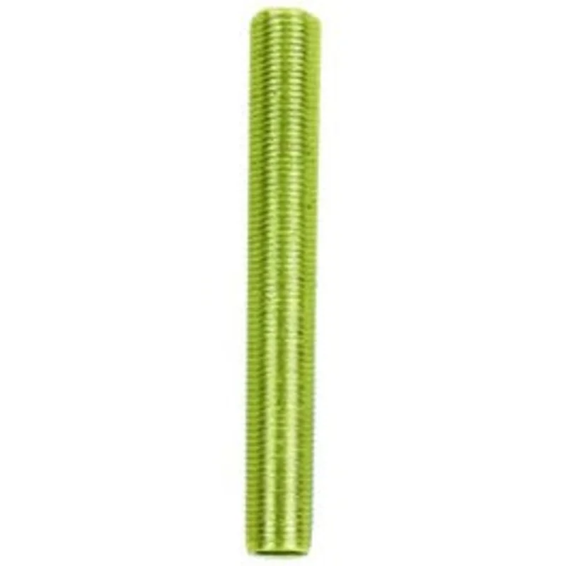 Lamp Nipple, Zinc-Plated, 1/8 IP, 3-In.