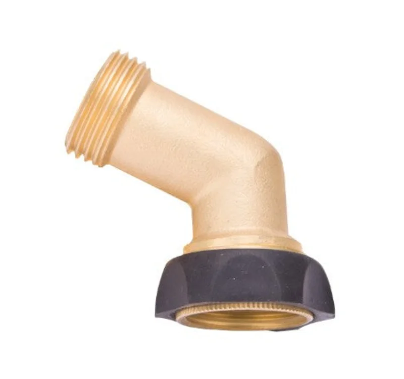 Landscapers Select Brass Swivel Hose Gooseneck Brass