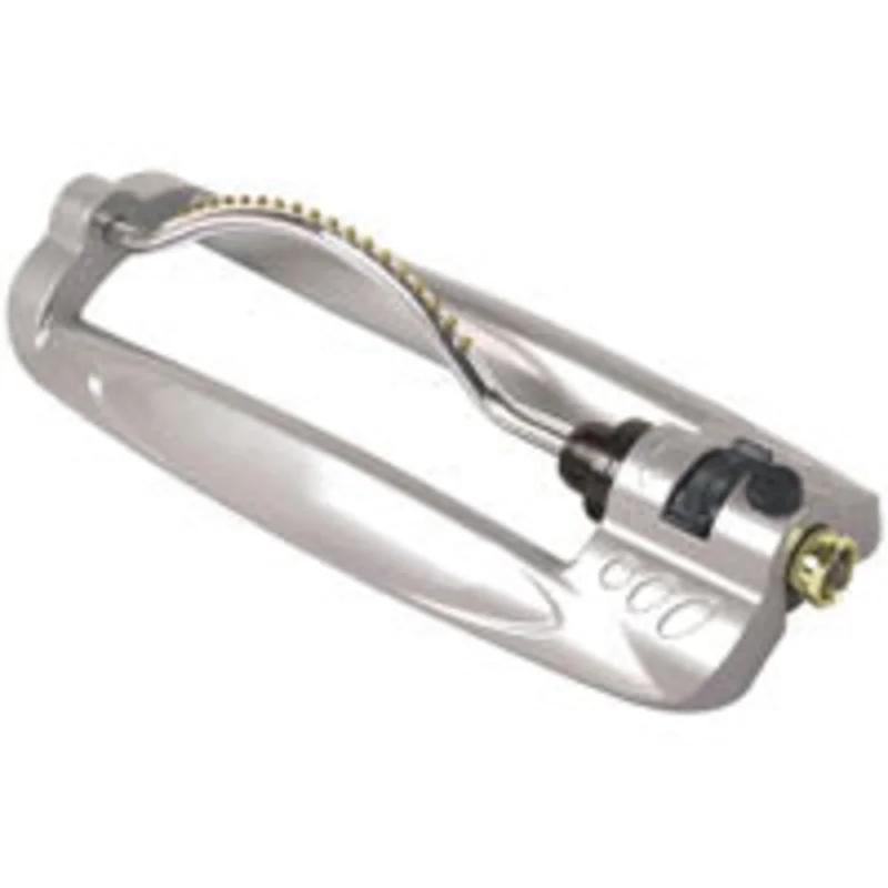 Landscapers Select Lawn Sprinkler, Female, Rectangle, Aluminum Aluminum