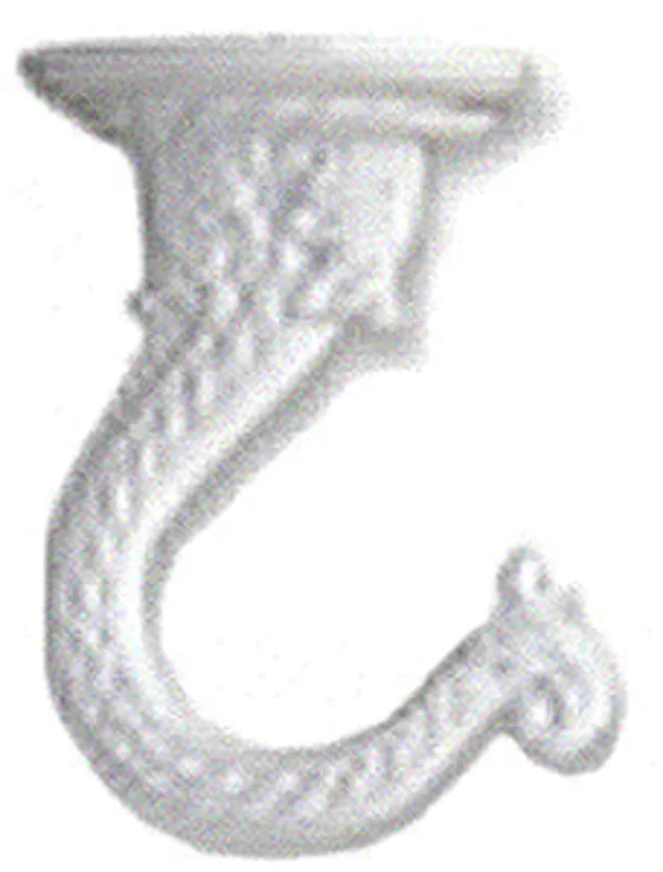 LARGE SWAG HOOK-WHITE (C127WCC)