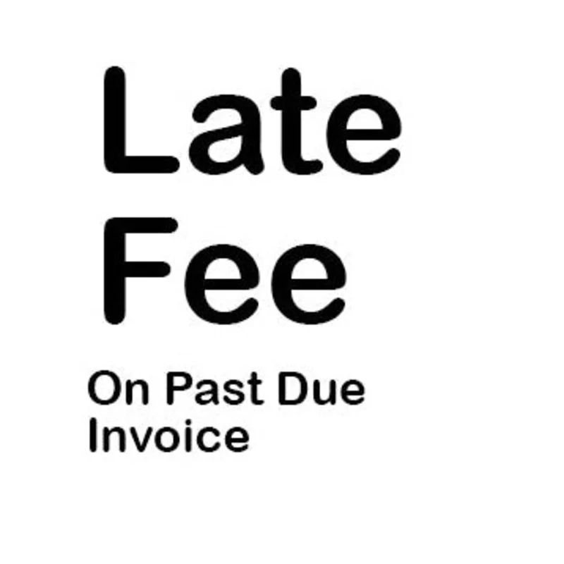 Late Fee on Past Due Balance