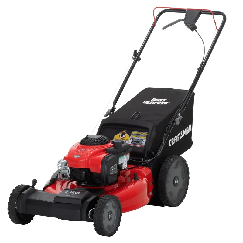 Lawn Mower 21" Gas Self-Propelled F. Wheel 140CC B/Straton Craftsman