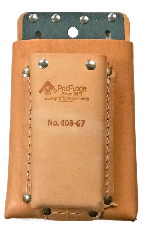 Leather 408-67 "Combo" Tool Pouch & Knife Pouch