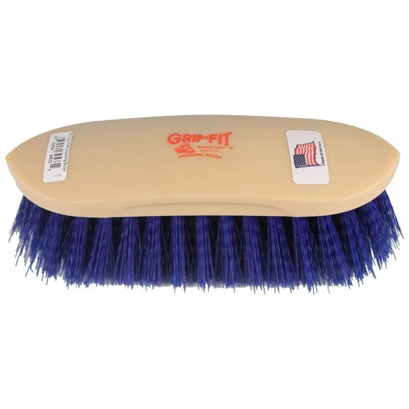 LEGENDS #32 STIFF SYNTHETIC BRISTLED BRUSH BLUE