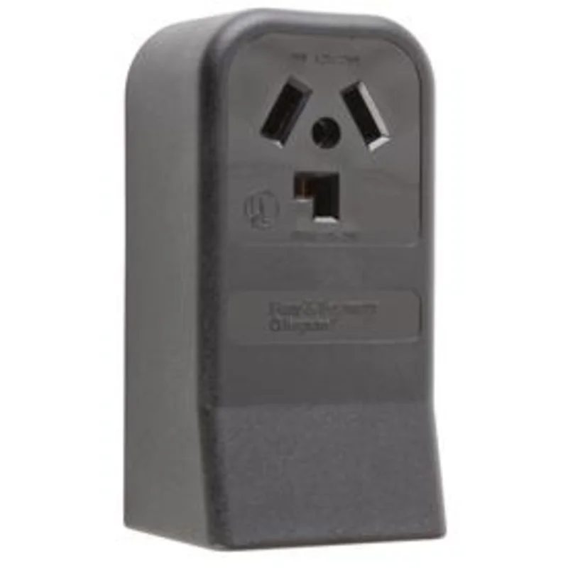 Legrand Pass & Seymour Surface Outlet 30A 125/250V 3P3W Black