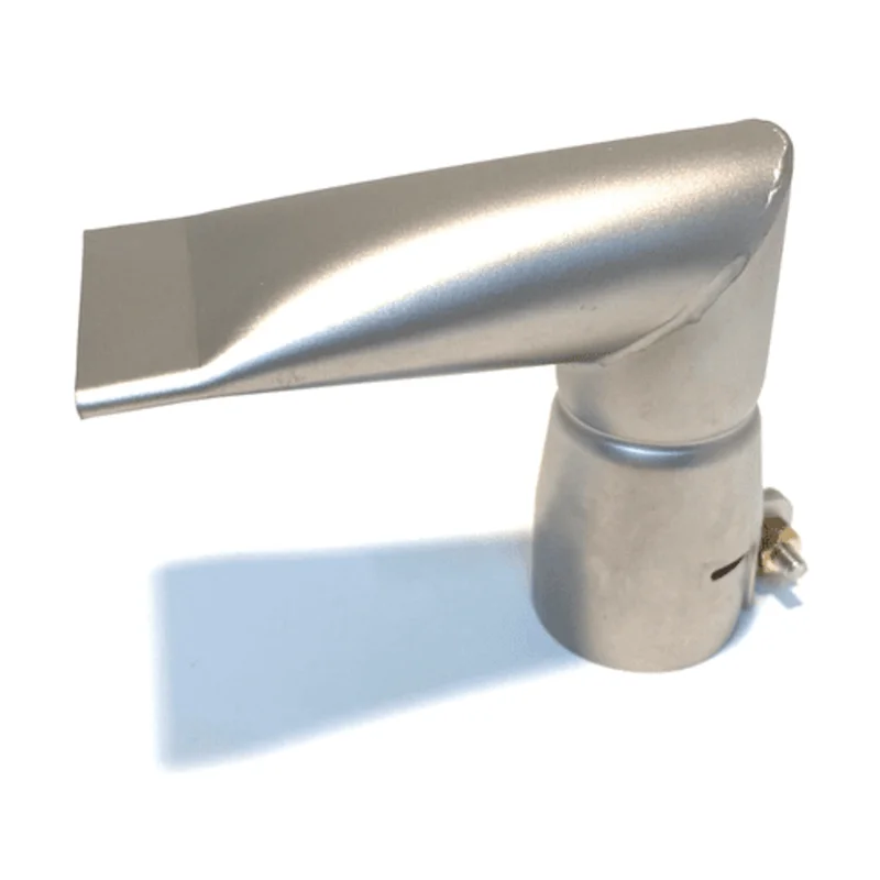 Leister 105.531 Wide Slot Nozzle 40mm with 90-degree angle bend