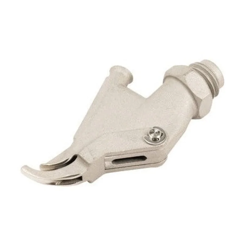 Leister 113.399 4mm (0.16 in) Round Screw-On Speed Welding Nozzle With Tacking Tip