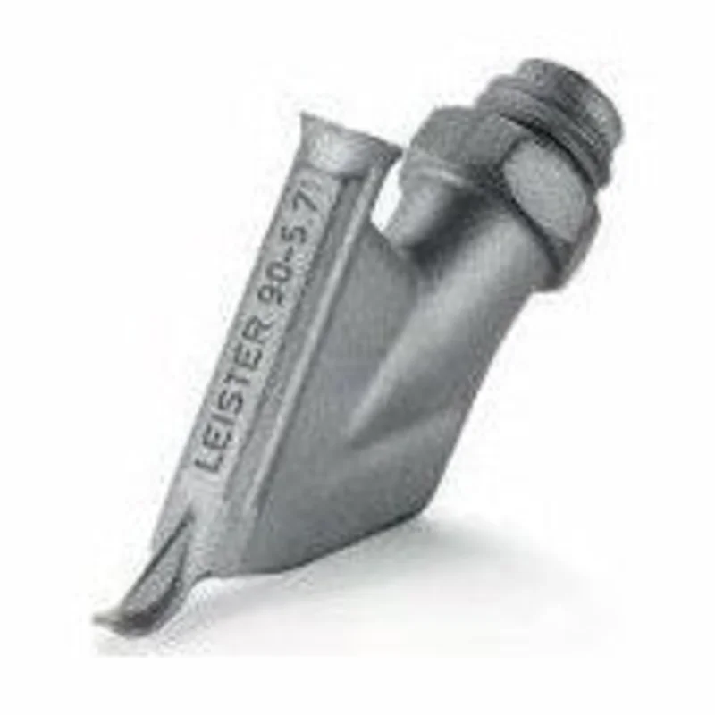 Leister 113.877 - 5.7mm (0.22 in) Triangle Screw-On Speed Welding Nozzle (without tacking tip)