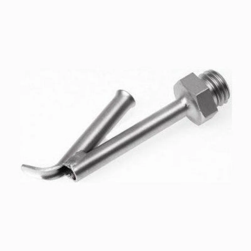 Leister 126.552 - 4mm (0.16 in) Screw-On Speed Welding Nozzle, optimized for Fluorplastics