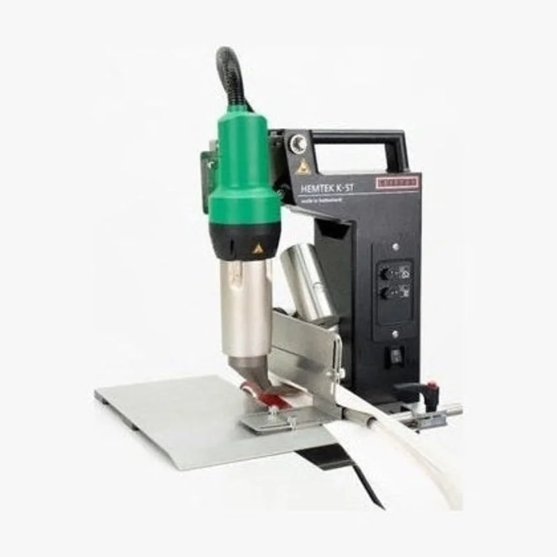 Leister (162.605 & 162.499) HEMTEK K-ST Stationary Welder, includes tooling to enable Keder welding