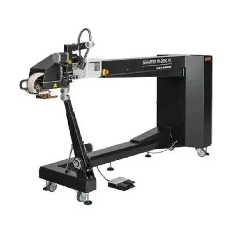 Leister SEAMTEK Series Sign & Banner Welding Machines for high-volume and large jobs, variable speed, easier and safe