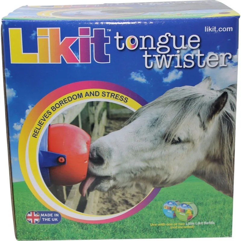 LIKIT TONGUE TWISTER HORSE TOY PURPLE