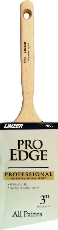 Linzer Pro Edge Poly Nylon Angle Sash Brush 3"