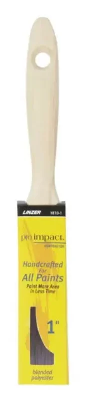 Linzer Varnish Wall Angle Sash Paint Brush, 1 In