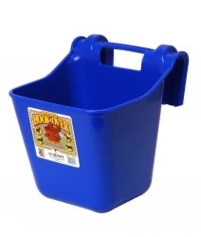 Little Giant 12 Quart Plastic Hook Over Feeder Blue