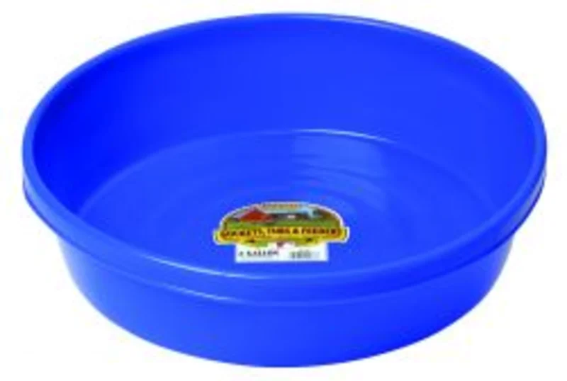 Little Giant 3 Gallon Plastic Utility Pan Red