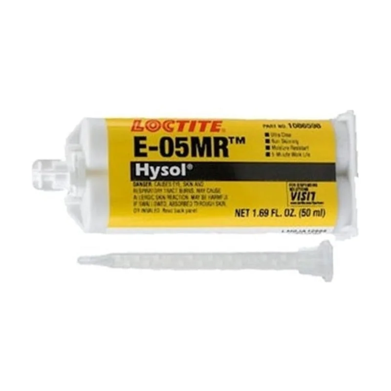 Loctite EA (Hysol) E-05MR Moisture Resistant Fast Setting Crystal Clear Epoxy