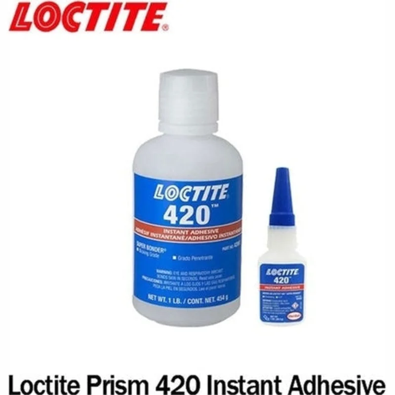Loctite Prism 420 Clear Ultra-Low_Viscosity Wicking (2cP Water-Like) Instant CA Adhesive-General Purpose (40640)