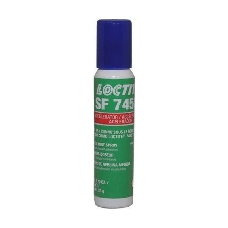 Loctite SF 7452 Accelerator for Instant CA Adhesives-20gm (0.7oz) Spray Bottle or 1-Quart Can