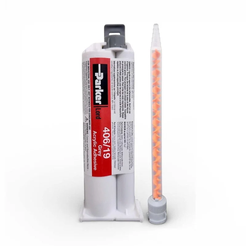 LORD 406/19 Fast Setting (4-6 Minute) Temperature Resistant, Non-Sag acrylic adhesives