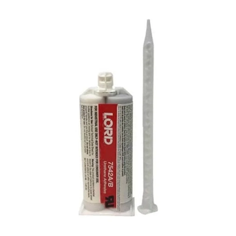 LORD 7542 Urethane Adhesive System - Thin Viscosity, Flowable with Configurable Set-Time & high strength for FRP, SMC, Plastics, primed metals, powder coating